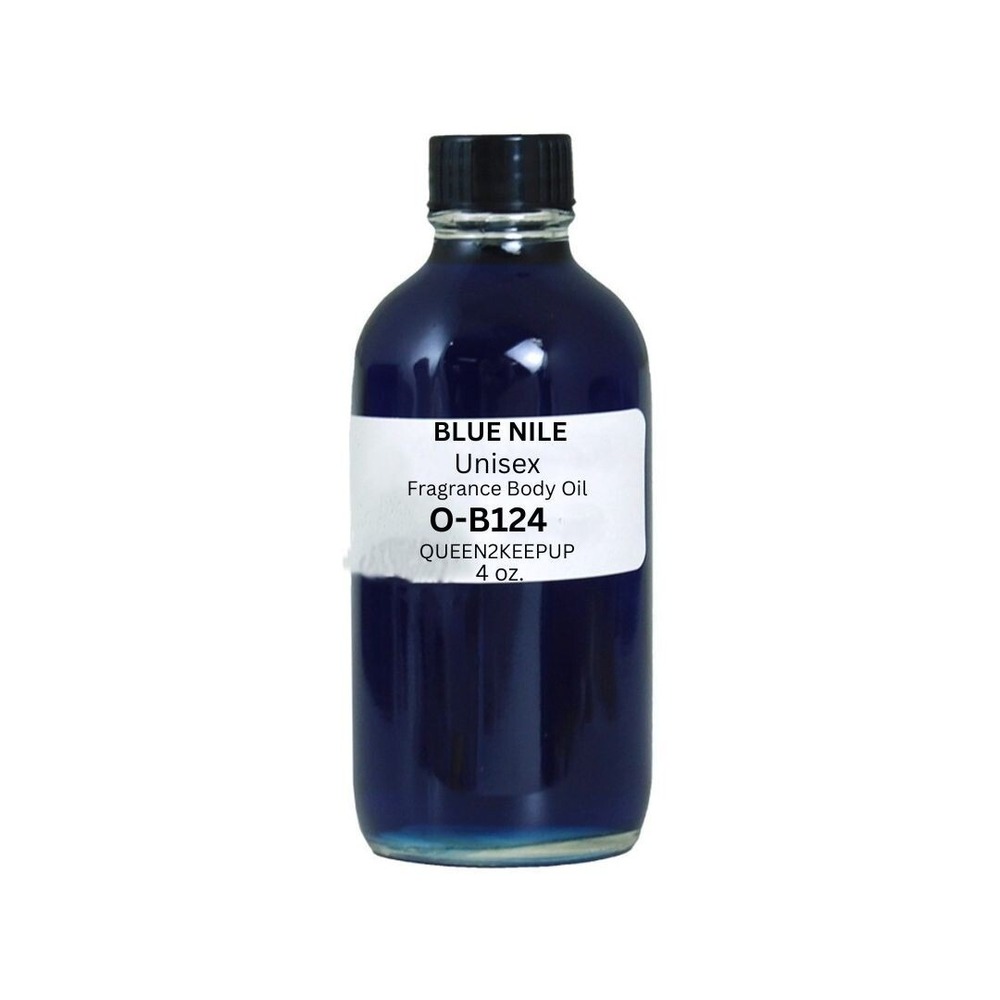 Blue Nile Unisex Body Oil Fresh Floral Clean Fragrance Scent 4 oz